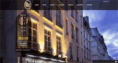 Desktop Screenshot of hotelsthonore.com